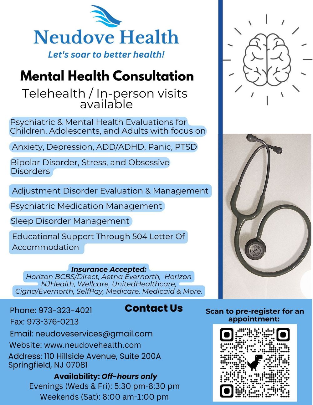 Neudove Health Flyer