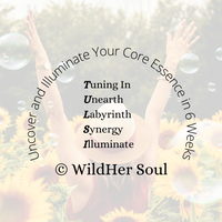 Gallery Photo of TULSI © Coaching Program, WildHer Soul ©, Tuning In, Unearth, Labyrinth, Synergy, Illumination, Finding your core essence, @wildhersoul