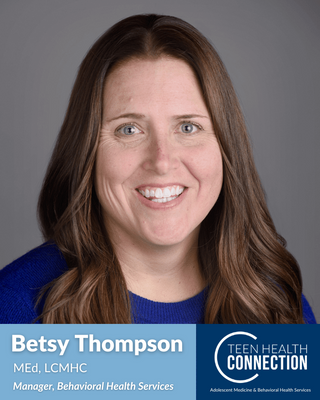 Photo of Betsy Thompson, Licensed Clinical Mental Health Counselor, MEd, LCMHC