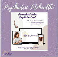 Gallery Photo of I offer telehealth online video appointments to those needing mental health treatment with medication? & wellness tips?in a supportive environment.