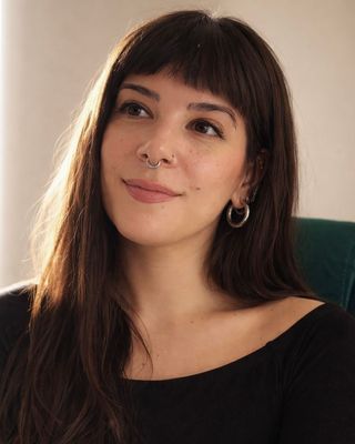 Photo of Fotini Brinia, Psychotherapist, MSc, MBABCP