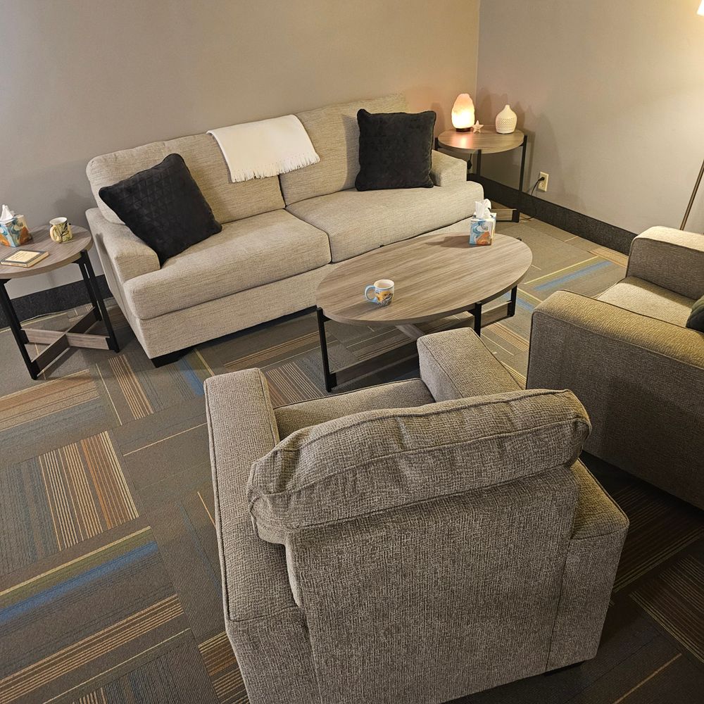 Comfortable and safe meeting space.