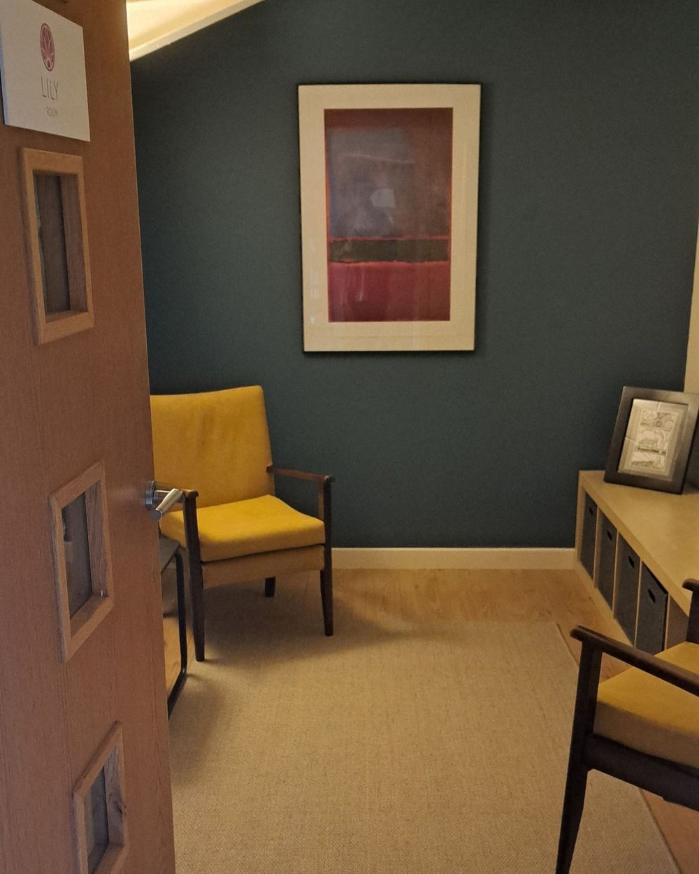The Lily room at Maitri