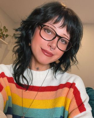 Photo of Robin Salmon, Registered Psychotherapist, RP, MA, BSW, BA