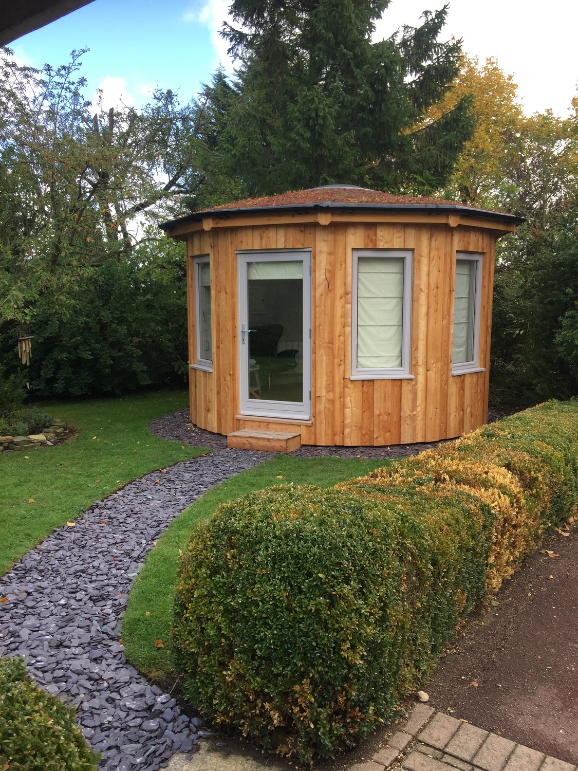 Gallery Photo of My Roundhouse offers a holistic space.  This eco space is built with well-being in mind.  I hope you feel invigorated being in the round!