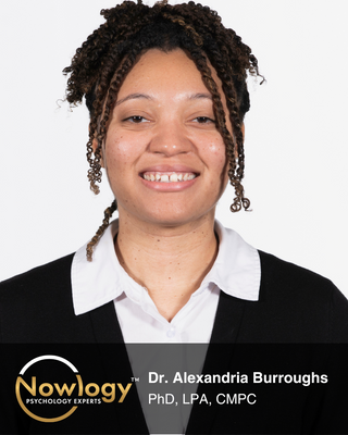 Photo of Dr. Alexandria Burroughs, Psychologist, PhD, LPA, CMPC