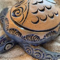 Gallery Photo of Sea turtles are a symbol that guide my work. They represent our hidden reserves and strengths: our connection with ourselves and God. 