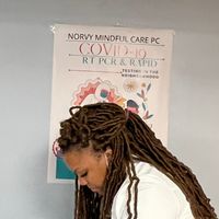 Gallery Photo of Norvy Mindful Care on the front lines providing COVID testing!
