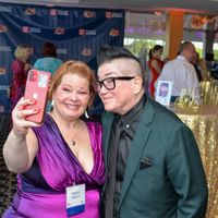 Gallery Photo of Volunteering support at Equality Michigan's 2022 Gala with Lea DeLaria! What a magical night and honor to stand with these fierce advocates!