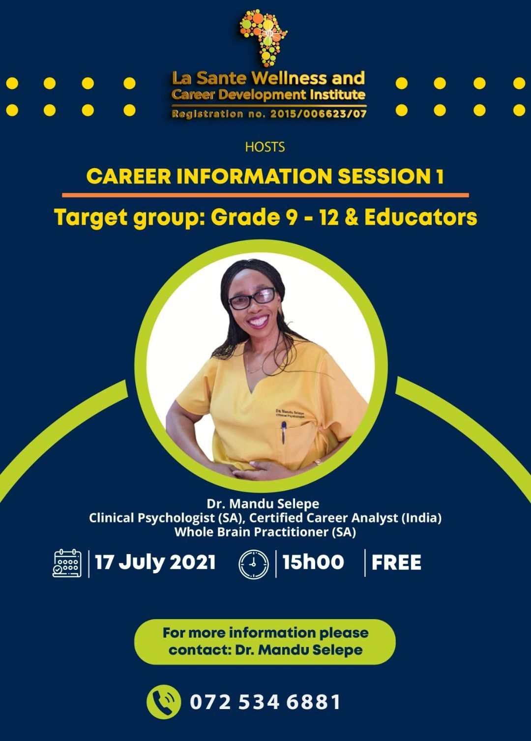 Mandu Selepe, Psychologist, Polokwane, 0699 Psychology Today