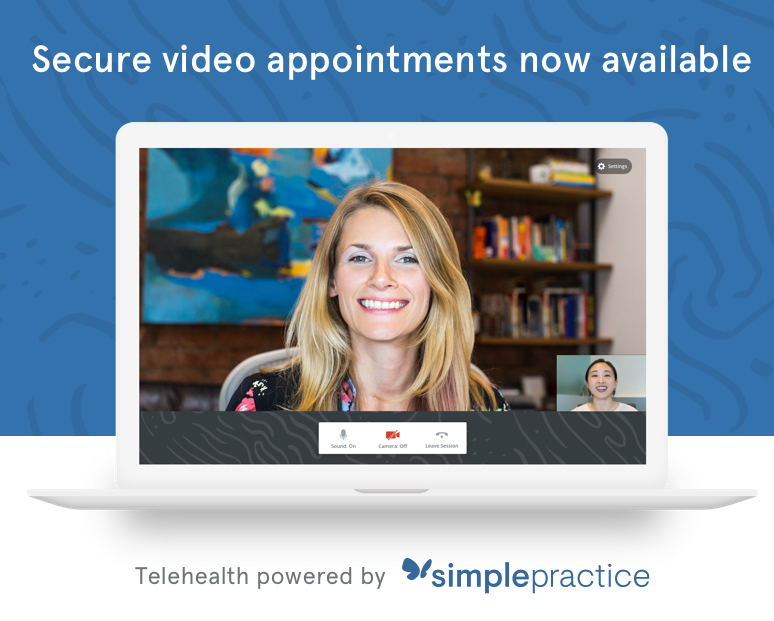 Gallery Photo of Now offering secure Telehealth video appointments to provide an additional ease of access for treatment.