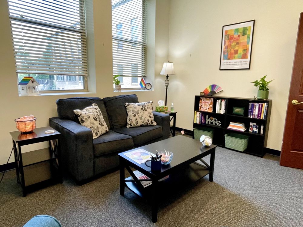 A little snapshot of my therapy office! 