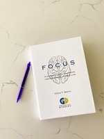 Gallery Photo of The FOCUS journal contains 90 days of guided prompts surrounding gratitude, personal victories, affirmations, and open journal/reflection.
