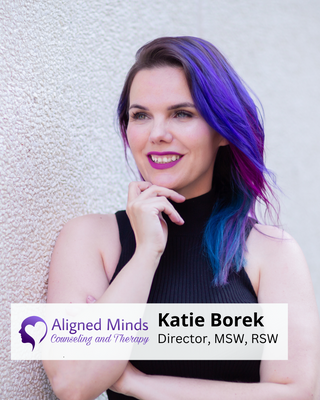 Photo of Aligned Minds Counseling & Therapy - Katie Borek, Clinical Social Work/Therapist in T6C, AB