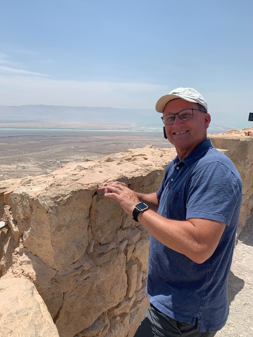 Doug touring Israel