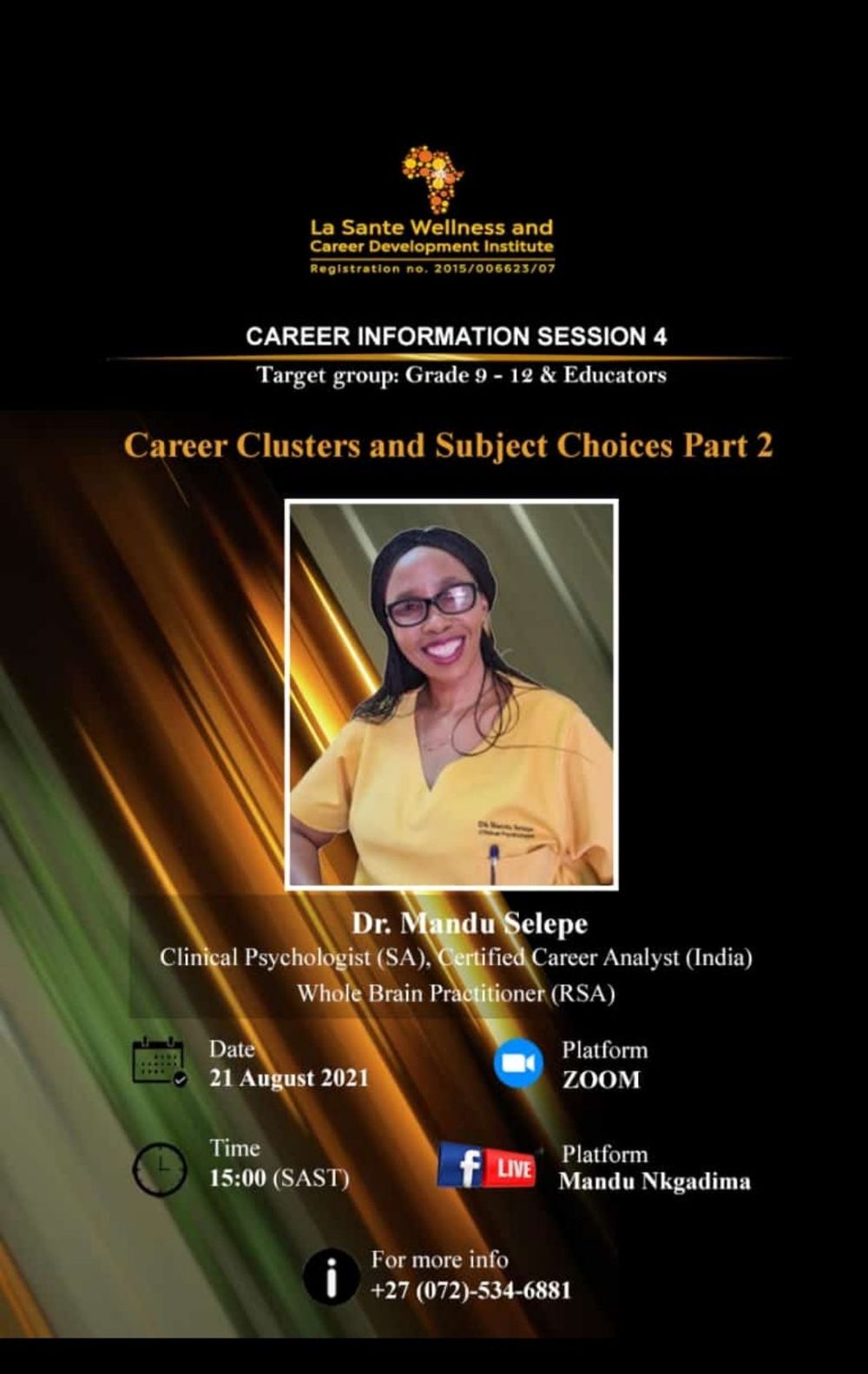 Mandu Selepe, Psychologist, Polokwane, 0699 Psychology Today