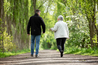 Gallery Photo of Walking can help with anxiety and depression. Let's walk together and talk.