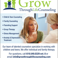 Gallery Photo of Grow Through Life Counseling in Scripps Ranch in San Diego, CA 