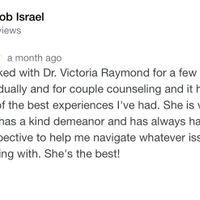 Gallery Photo of Client review for Dr. Victoria Raymond