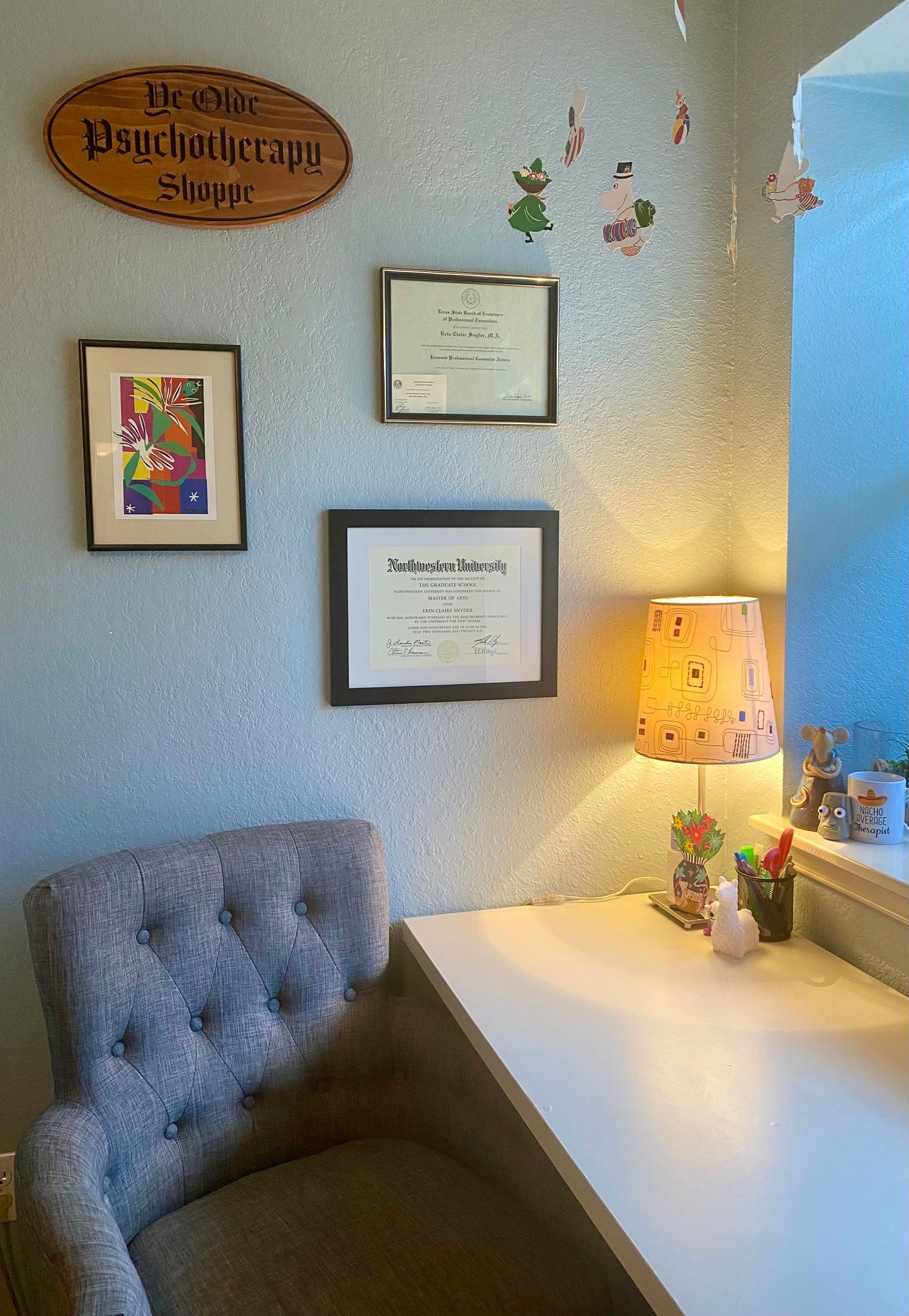 Gallery Photo of Teletherapy Office