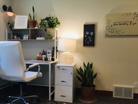Gallery Photo of You will see many plants in my office. You will also see many trees from my window.