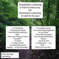 Gallery Photo of Listening is incredibly powerful.