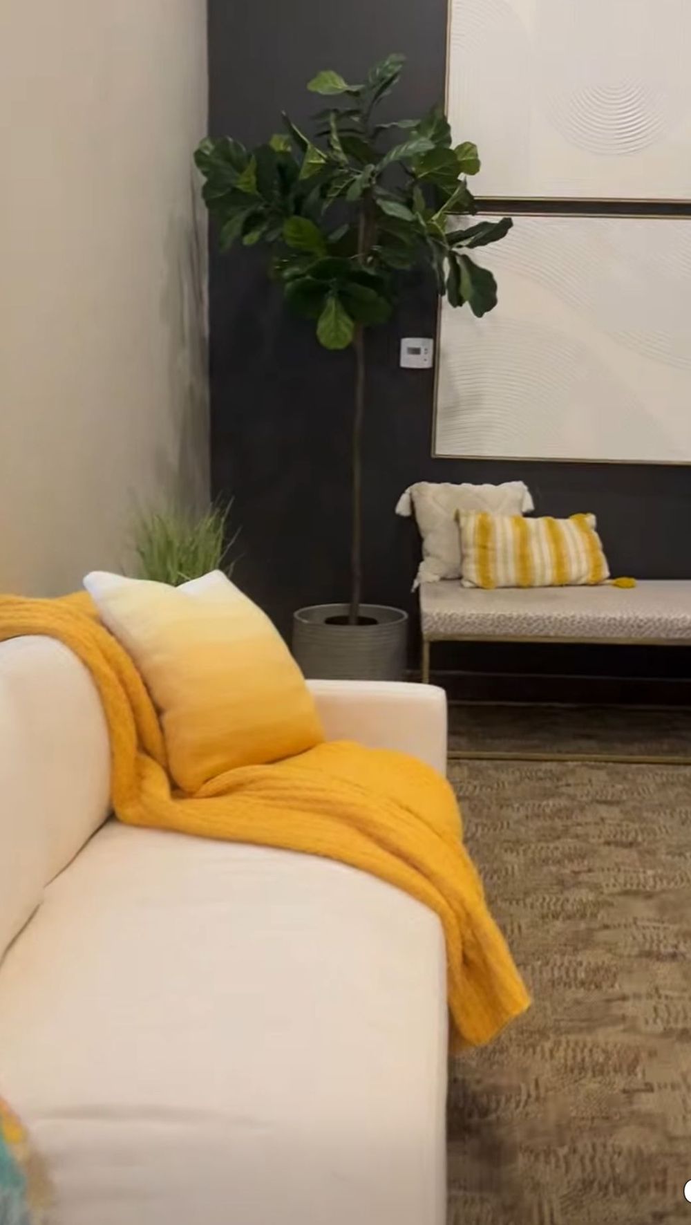 our waiting room at Mindful Connections Therapy.