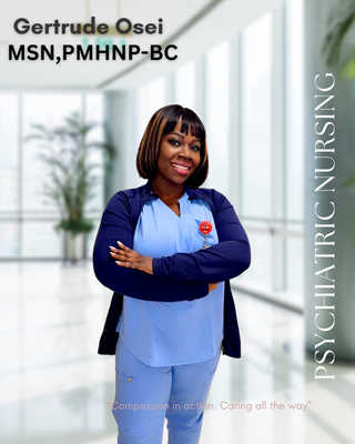 Photo of Gertrude Osei, Psychiatric Nurse Practitioner, MSN, PMHNP, BC