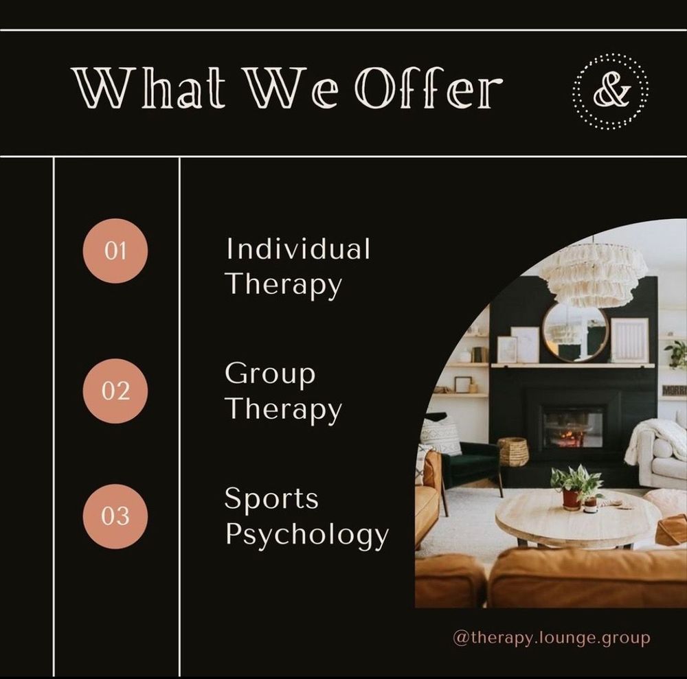 The Therapy Lounge and Performance Center, Licensed Professional