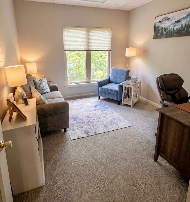 A warm, welcoming space where children, teens, and adults can feel supported as they navigate life's challenges and work toward healing and growth.