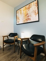 Gallery Photo of Private psychotherapy office with adjoining waiting area.