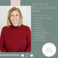 Gallery Photo of Natalie specializes in working with first responders, trauma, complex trauma, parenting issues, depression, burnout and stress. She uses EMDR and CPT.
