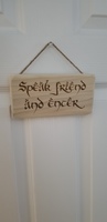 Gallery Photo of "Oh it's quite simple! If you are a friend you speak the password and the doors will open!" -Gandalf
