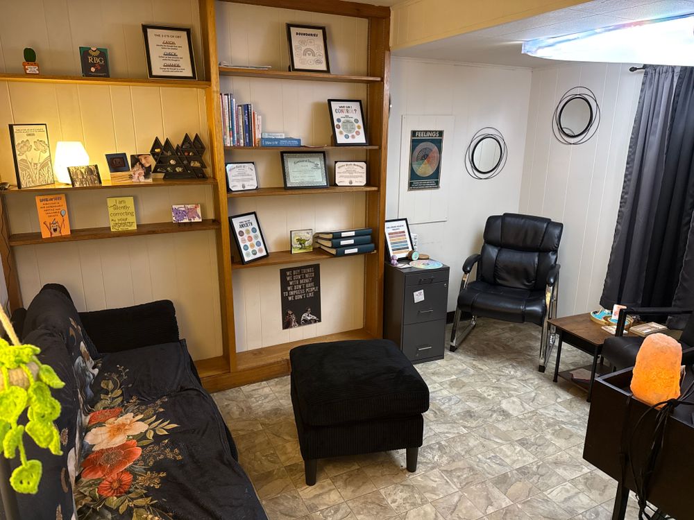 My office is intended to be open and inviting to all and encourage everyone to feel welcome and supported here. 