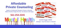 Gallery Photo of Individual or couple, therapy sessions in and around Palm Beach County, Greenacres, Florida. From anxiety to depression, family and more