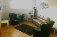 Gallery Photo of Tranquillo Counselling is a comfortable, confidential space for clients, large enough for social distancing measures to be adhered to.