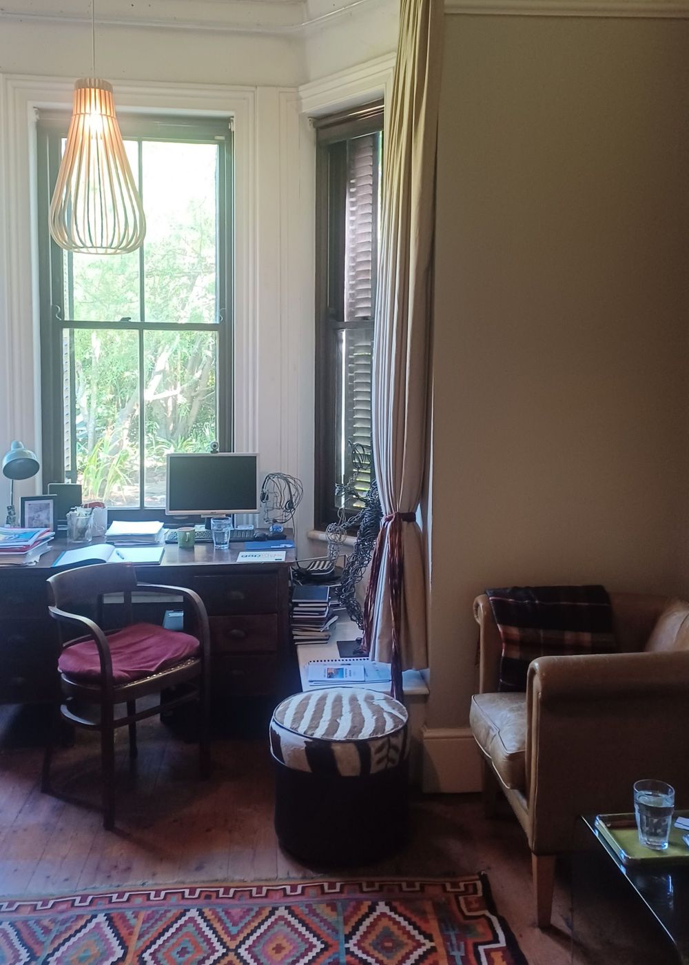 My home office in Rondebosch; I also offer sessions online.