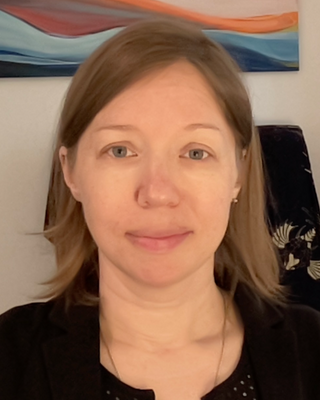 Photo of Venus Lukic - Think Joy Drama Therapy Toronto, Registered Psychotherapist, MA, P-RDT, CCC