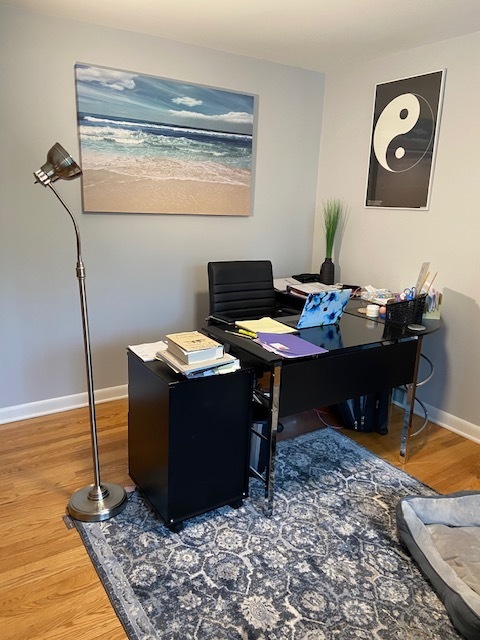 Gallery Photo of This is my home office for providing Telehealth as I am now a Certified Clinical Telemental Health Provider