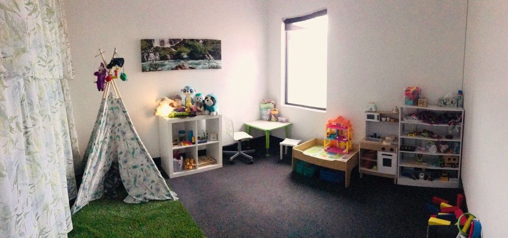 Green Room at Child Play Therapy