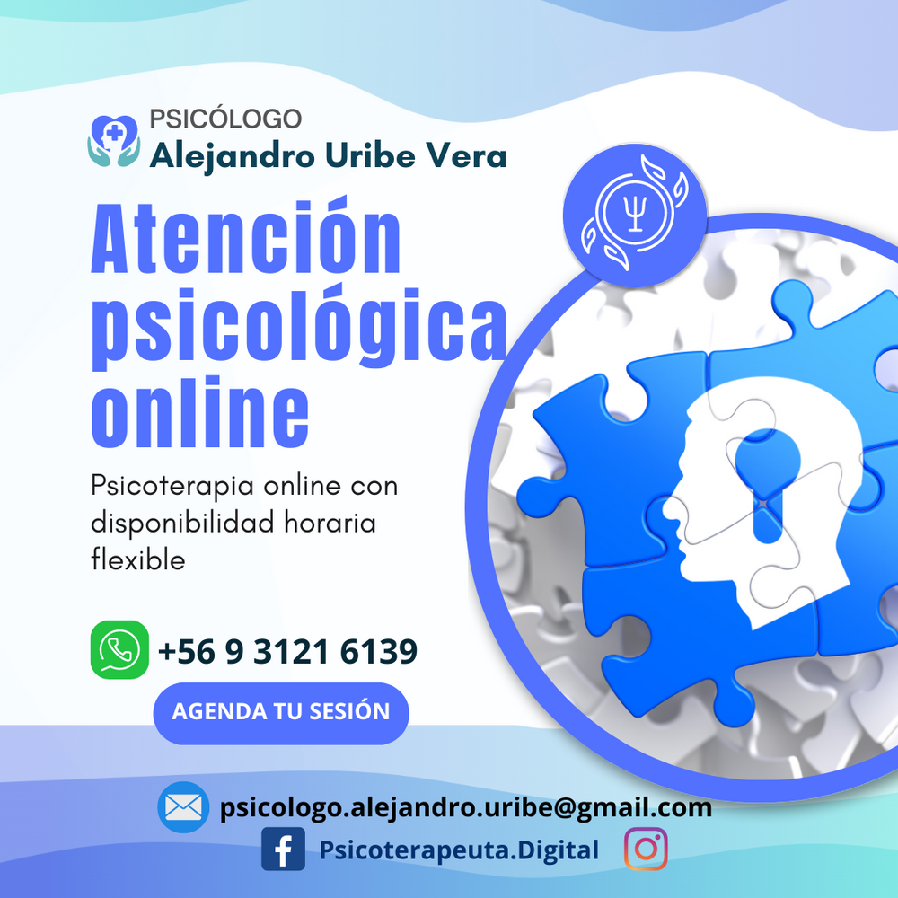 Atención psicológica online, contáctame para más información