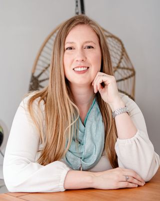 Photo of Aubrey Baptista, Licensed Clinical Mental Health Counselor, MA, LCMHC, QS, ATR-BC