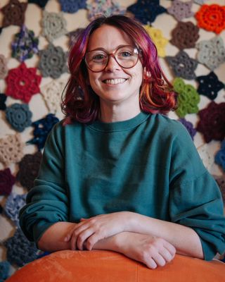 Photo of Becca Meyers, Art Therapist, LPC, ATR-BC