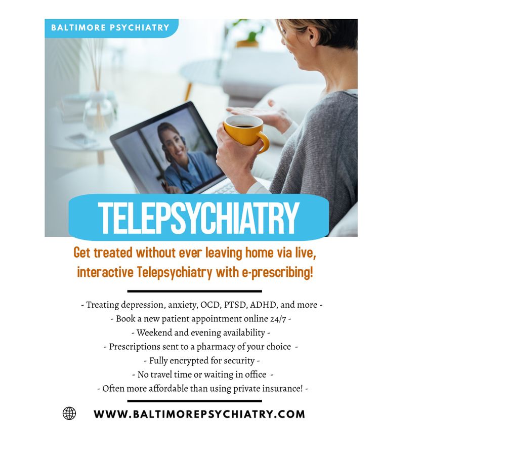 Baltimore Psychiatry, LLC, Psychiatric Nurse Practitioner, Havre De