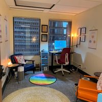 Gallery Photo of This is a photo of my office at CBT Gym. If you look closely you will find the colors of a welcoming and inclusive rainbow!