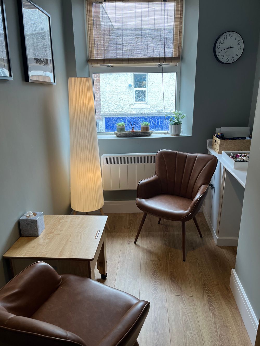 My therapy space is a lovely little calm space in the heart of North Shields.