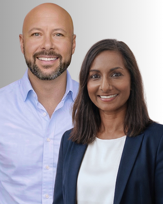 Photo of John Wilkinson - Cheshire Sobriety Clinic - with John & Dr Shyra, MSc