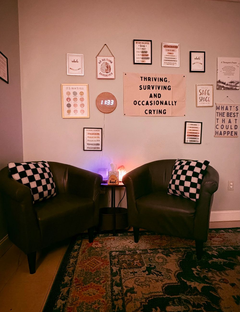 A little cozy, a little quirky, and always a safe place to be yourself!