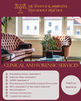 Photo of Dr. Ula Khayyat - Dr. Khayyat & Associates Psychology Practice, Psychologist, PhD