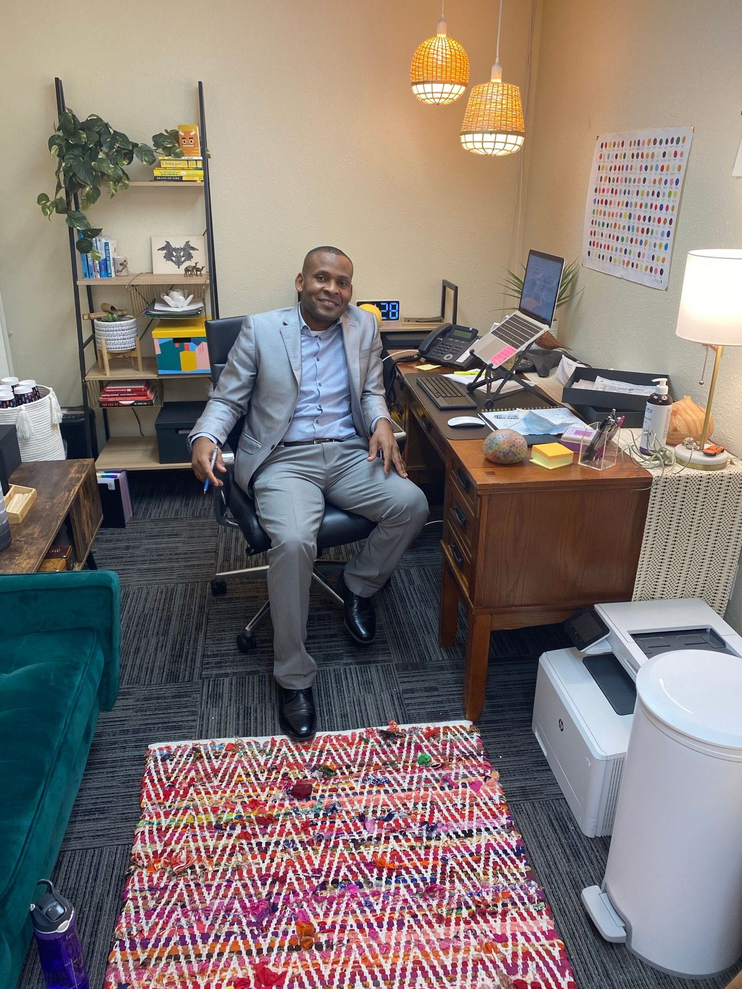 Gallery Photo of At the office and working hard!